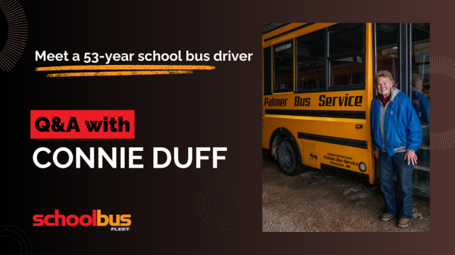 Stories from 53 Years Behind the Wheel of the School Bus: Q&A with Connie Duff