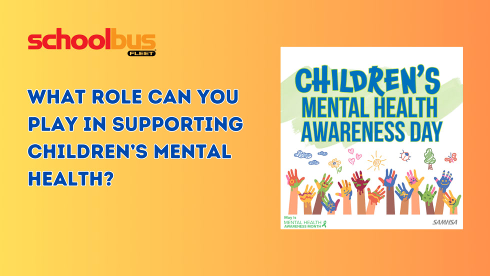 Poster image for Children's Mental Health Awareness Day.