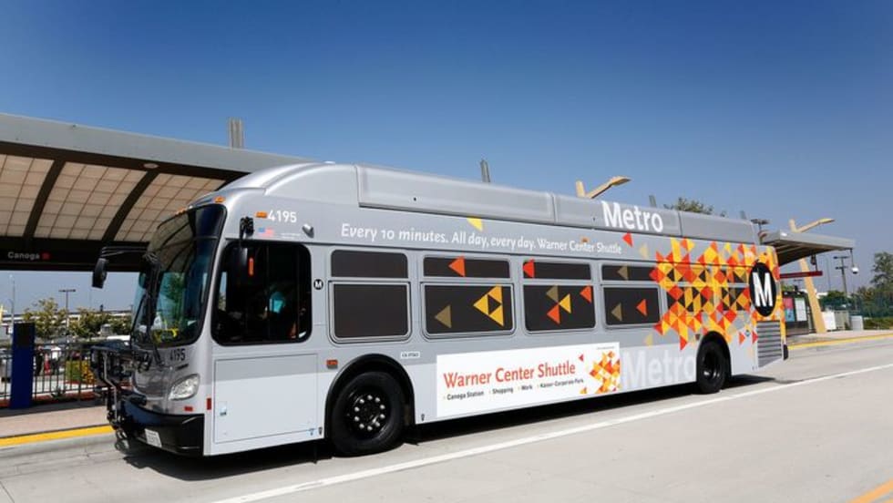 An L.A. Metro Bus
