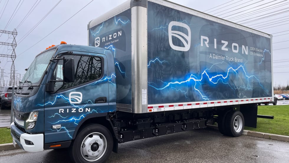 Daimler Rizon Class 4-5 electric truck