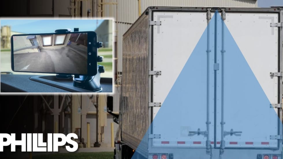 Illustration of backup camera view