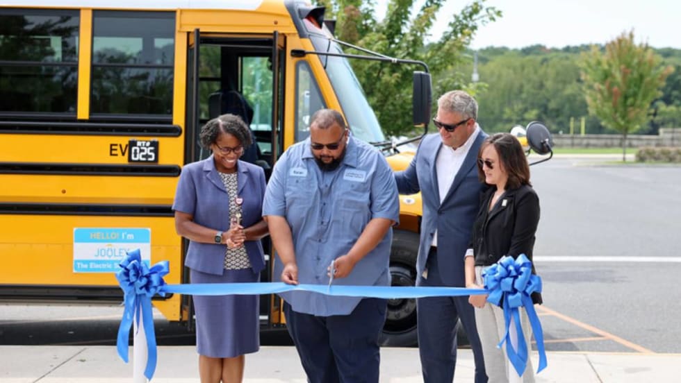 Lynchburg City Schools administrators welcome new buses