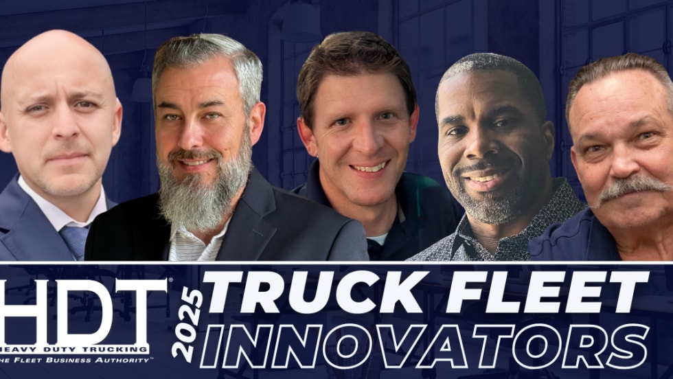Headshots of HDT's 2025 Truck Fleet Innovators