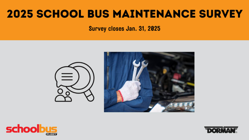2025 School Bus Maintenance Survey