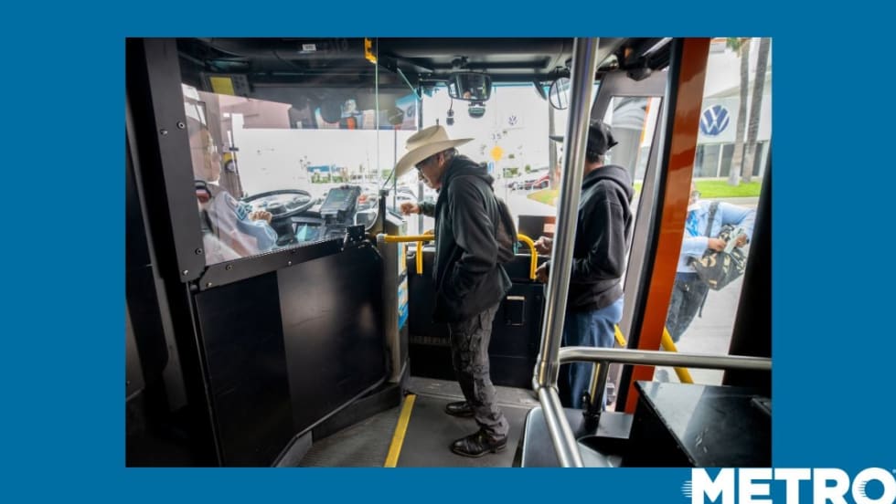 LA Metro Bus Barrier