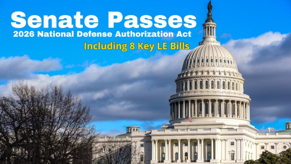 TS words, 9s characters  US Capitol building against cloudy blue sky with text about 2026 National Defense Authorization Act