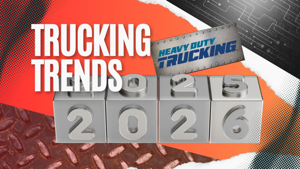 Series graphic for 2025-2026 trucking trends