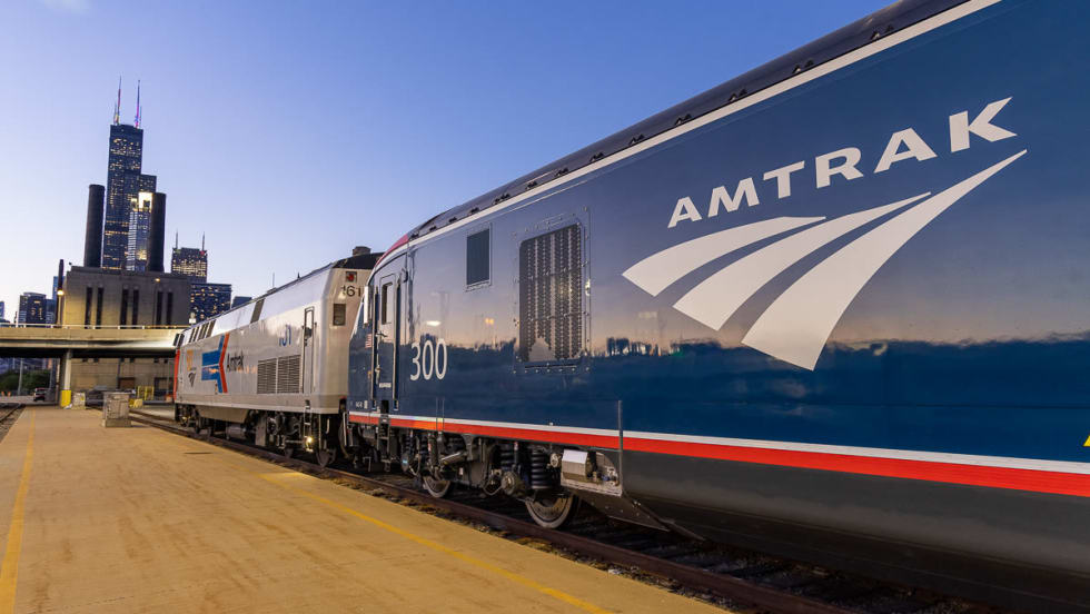 An Amtrak Acela