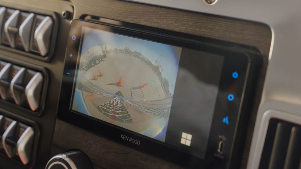 Daimler Truck camera system. 