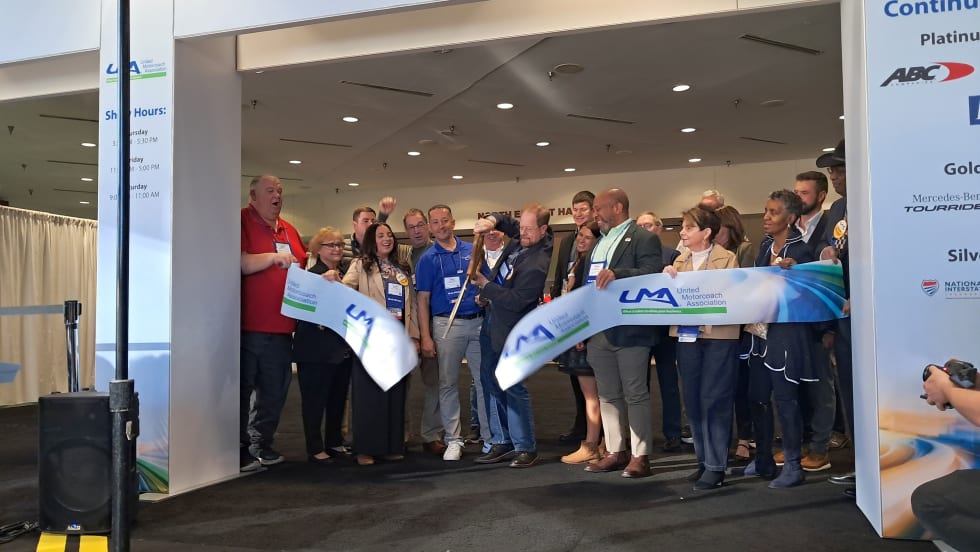 Ribbon cutting at UMA Expo 2026