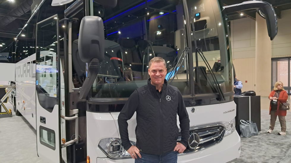 Photo of Daimler Coaches North America President/CEO Dietrich Mueller