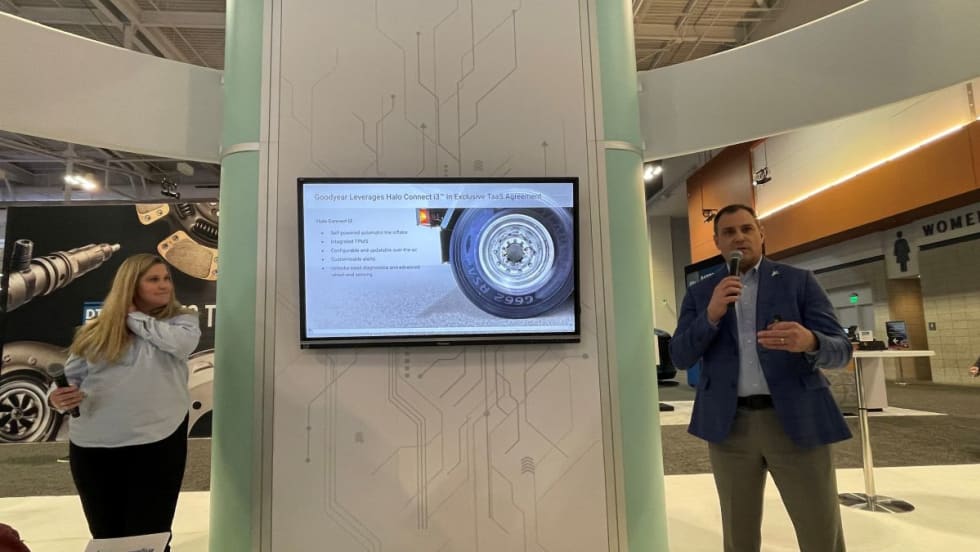 Michelle Ross, Goodyear, and Ralph Dimena, Aperia.