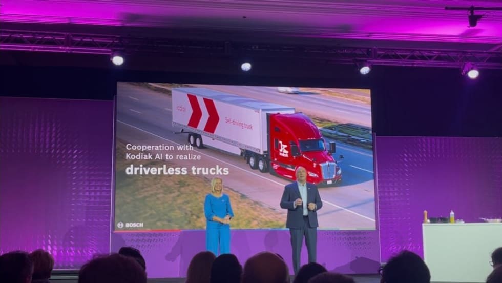 Bosch press conference at CES 2026.