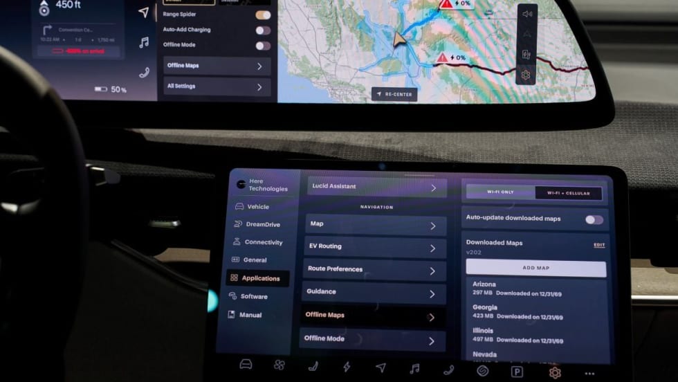 Here Technologies mapping system.