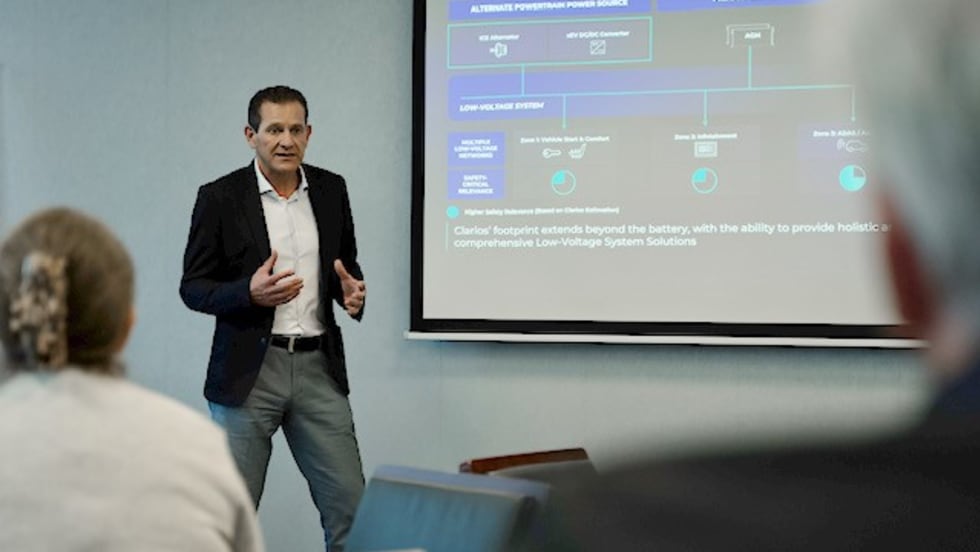 Federico Morales-Zimmermann, vice president and general manager for global OEM customers, products and engineering, Clarios.