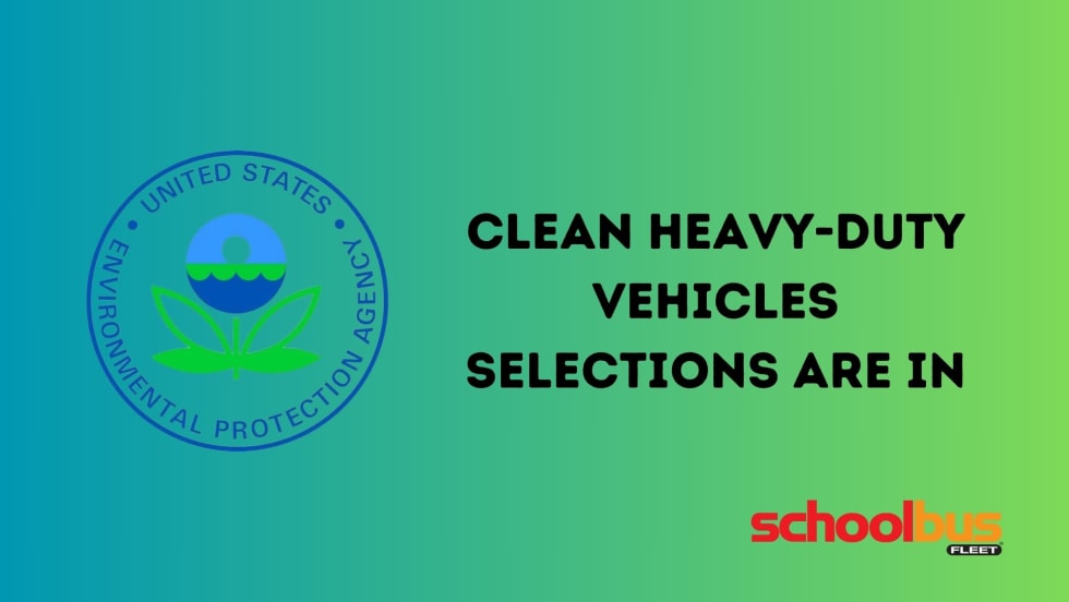 Clean Heavy-Duty Vehicles selections are in