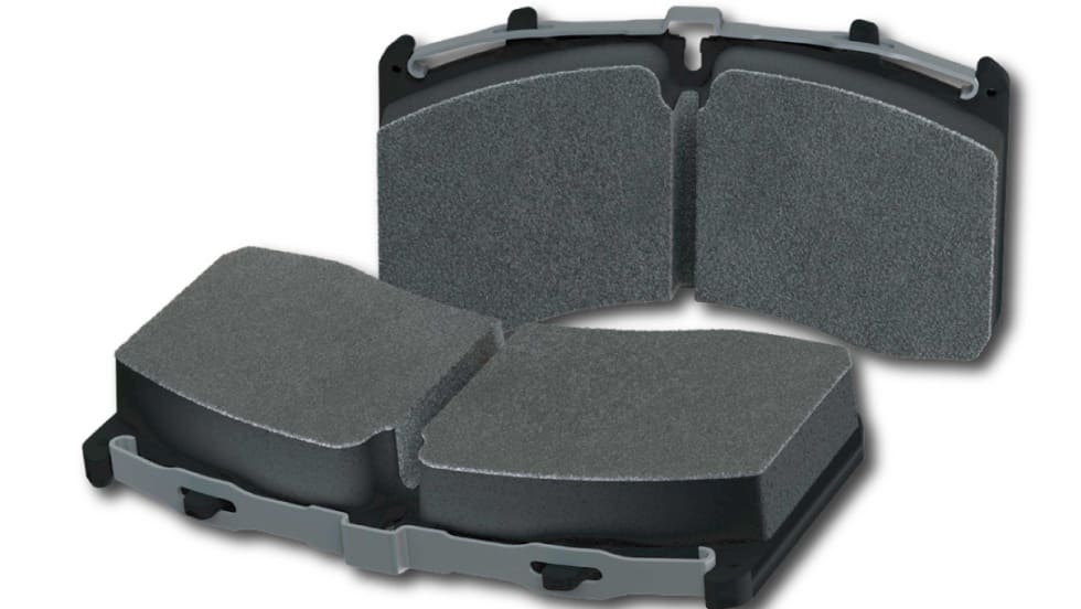 Cummins MFlex4 heavy-duty brake pad. 