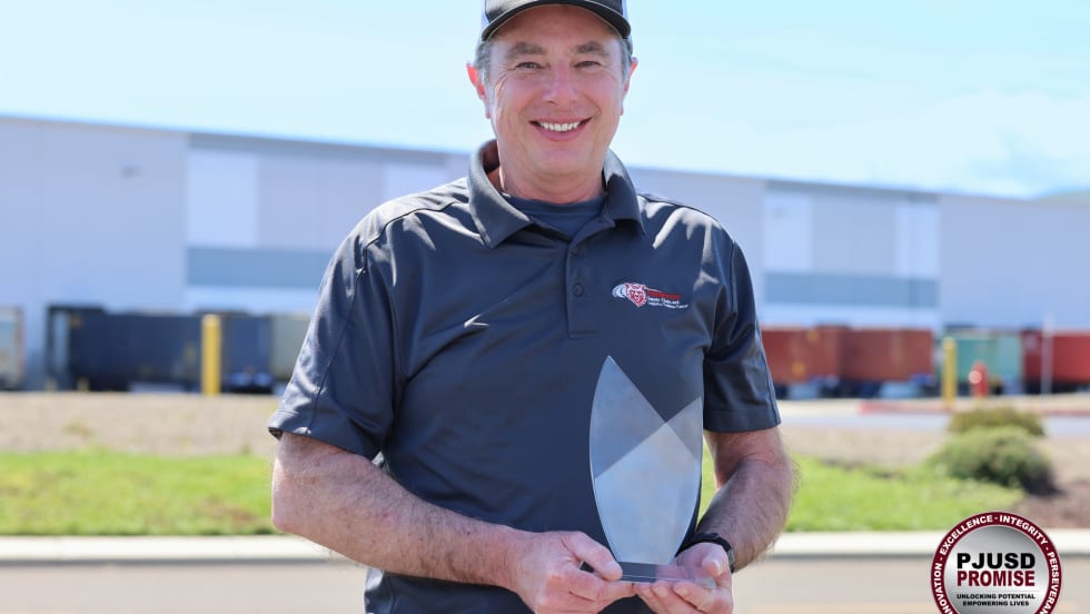 Dave Dein with trophy