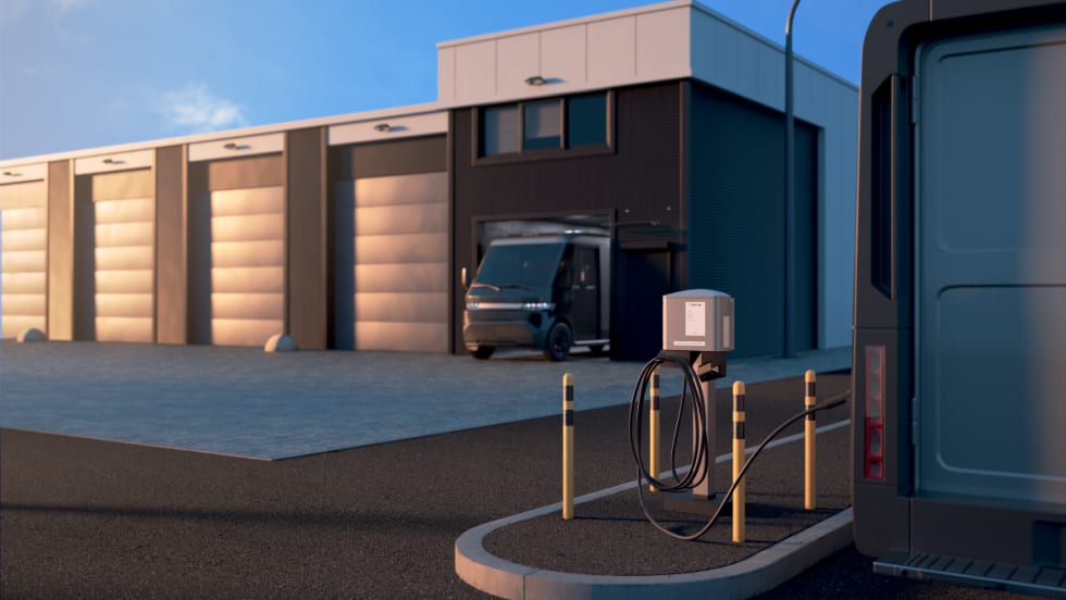 Enphase CS-100 truck charger.