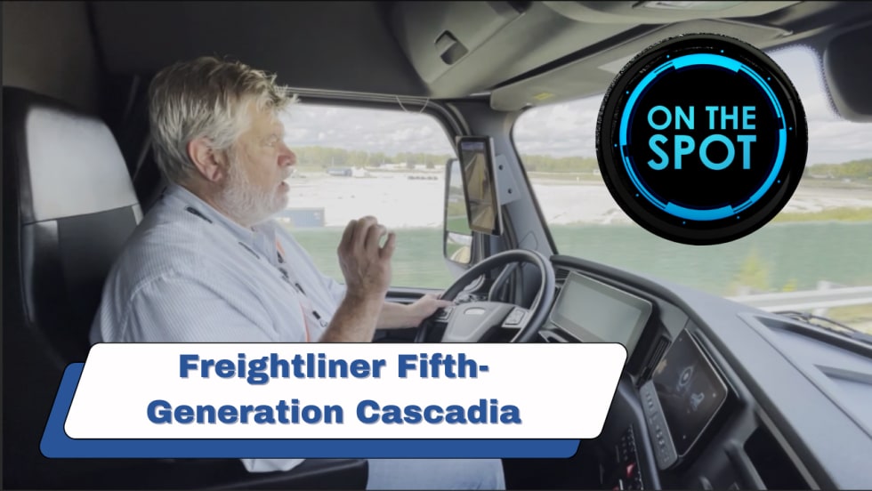 HDT On the Spot: 5th Generation Freightliner Cascadia test drive.