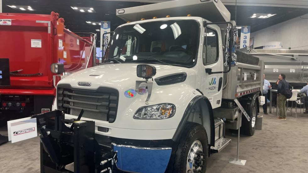 Freightliner M2 truck.