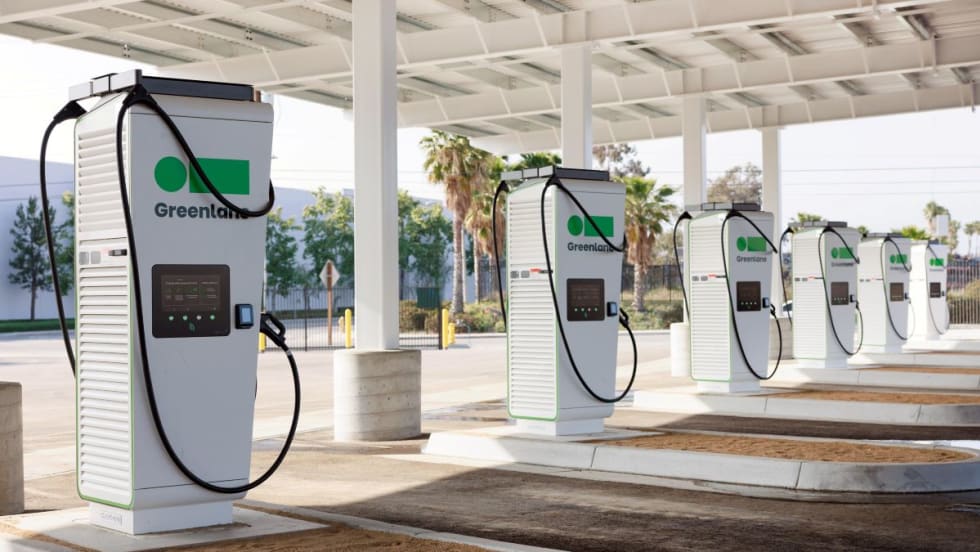 Greenlane EV chargers. 