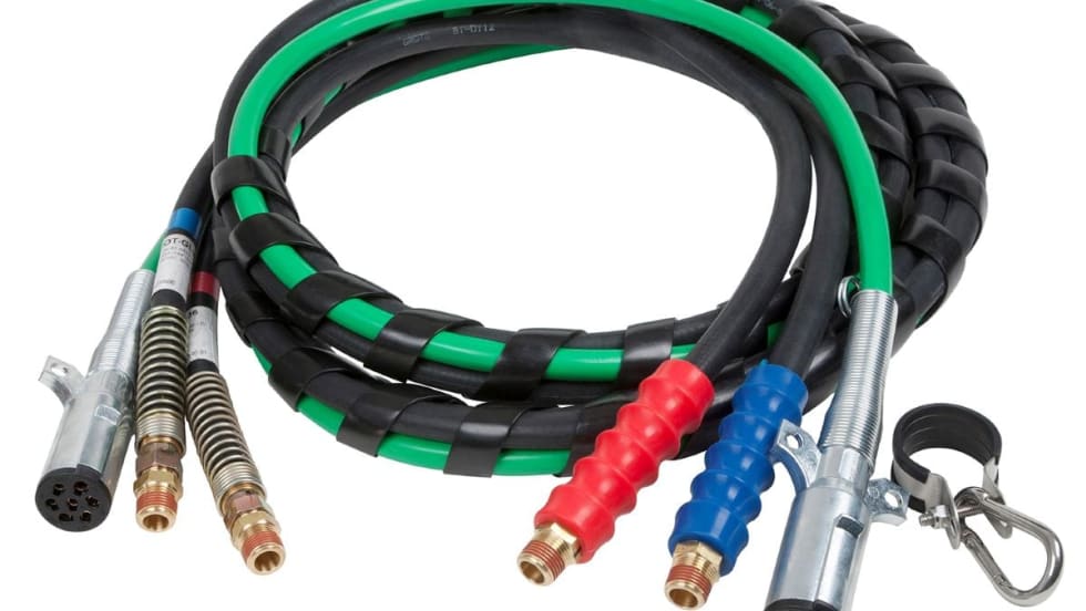 Grote Plug-and-Go power/air assembly for tractor-trailers.