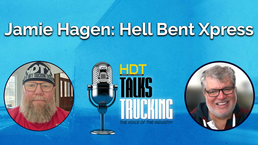 HDT Talks Trucking: Fleet owner Jamie Hagen.