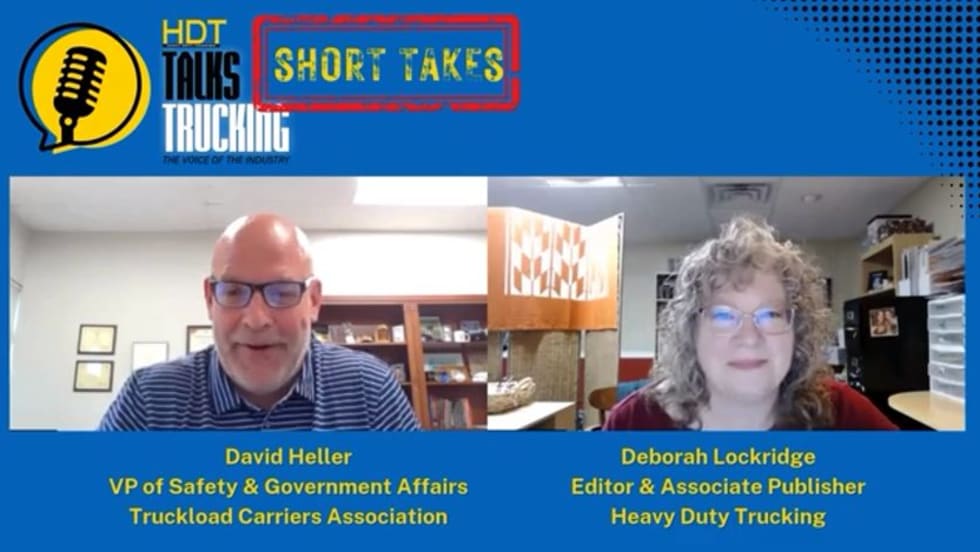 TCA's David Heller and HDT's Deborah Lockridge 