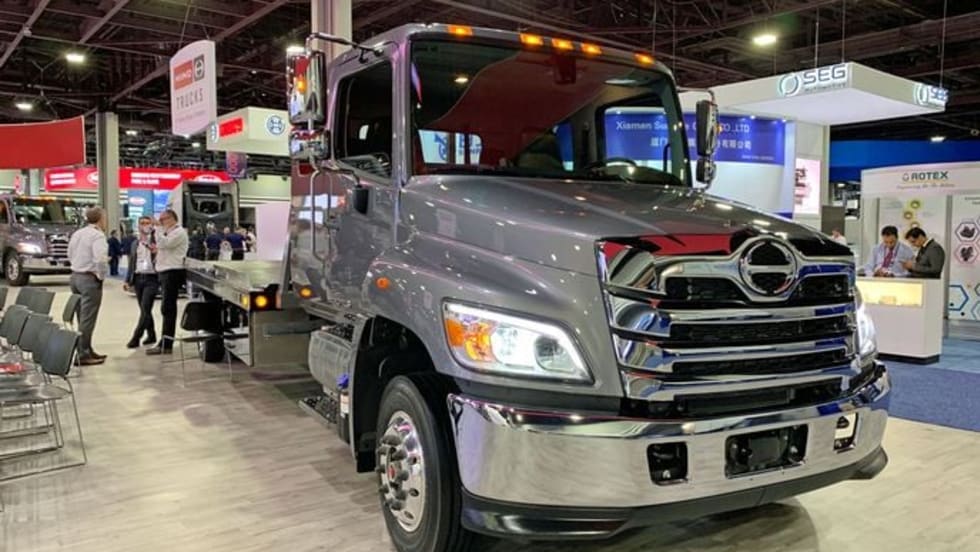 Hino L Series truck.