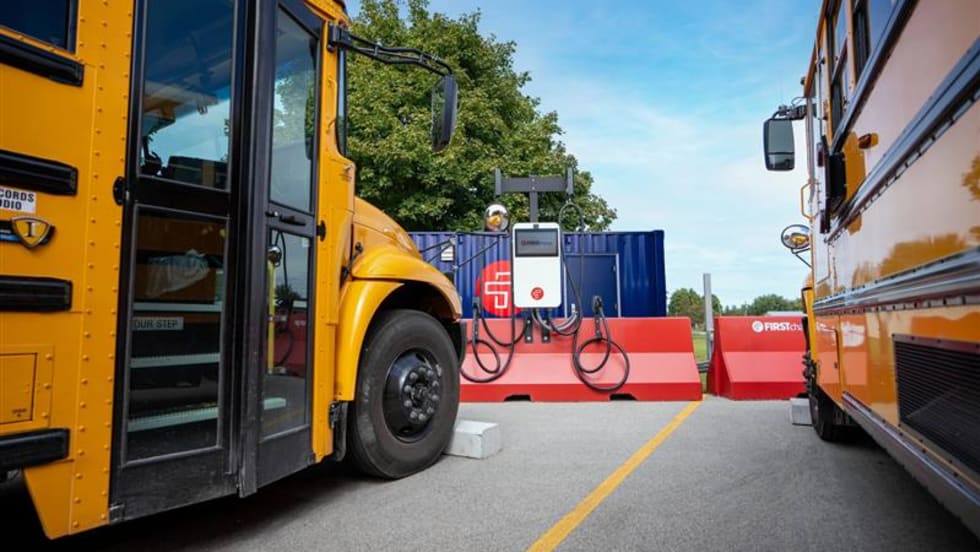 First Student Buses Charging