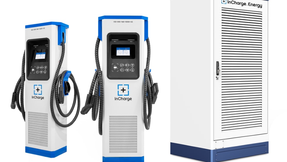 InCharge BEV charging station.