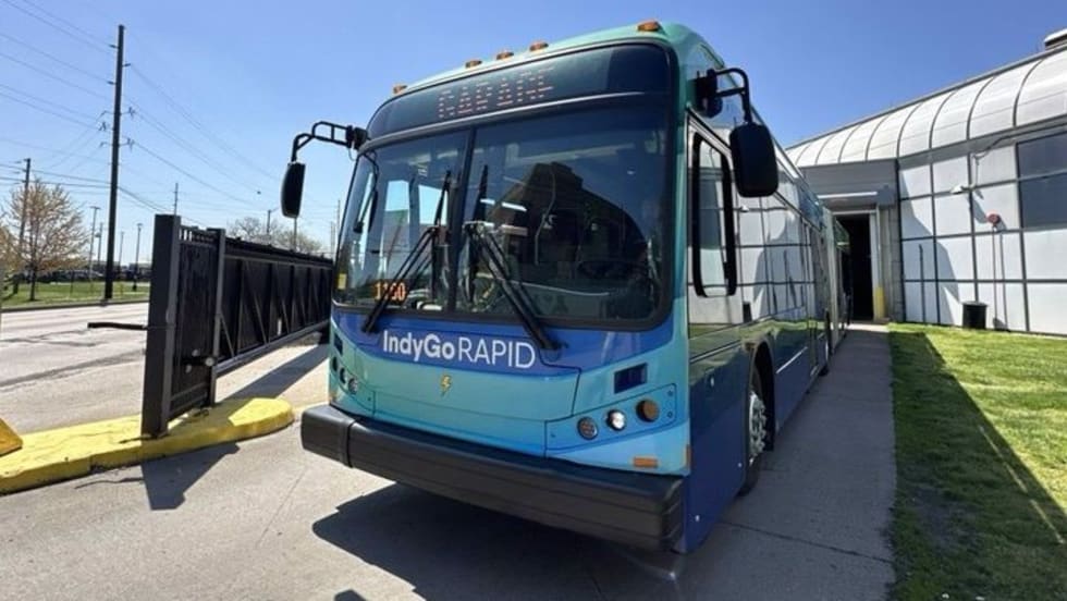 IndyGo Blue Line bus