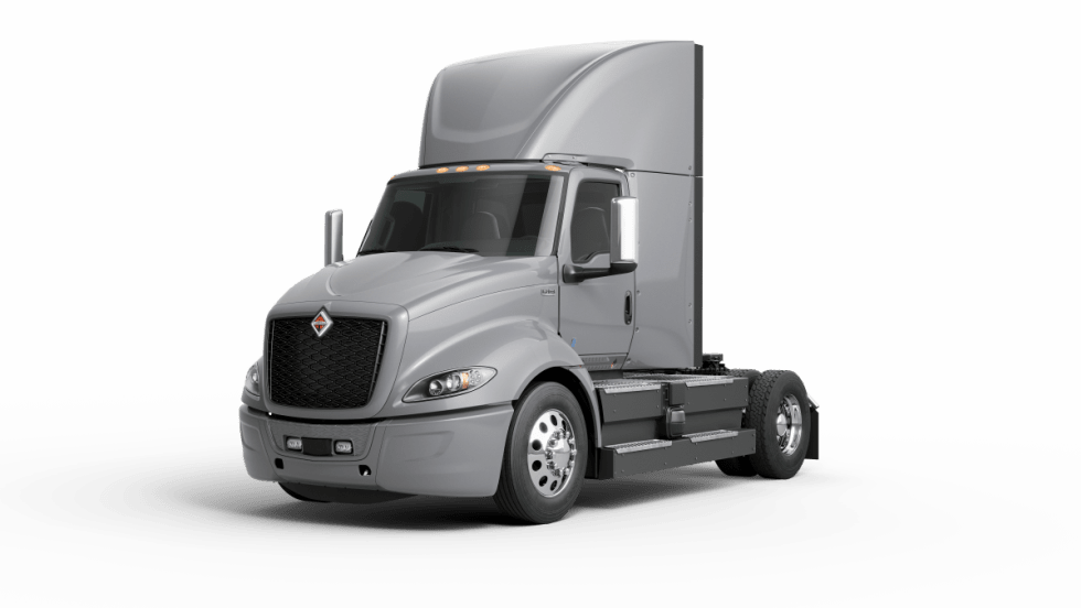 International eRH electric truck.