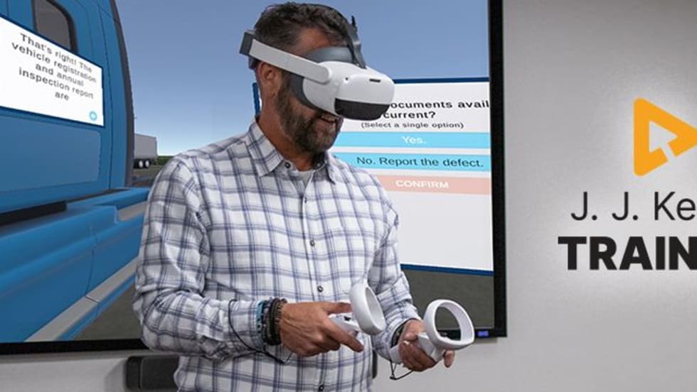 J.J. Keller VR training.