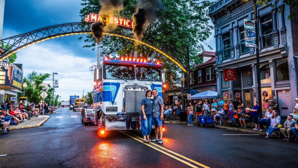 2025 Classic Kenworth Truck Parade.