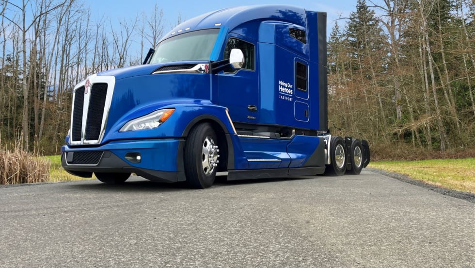 2024 Kenworth T680 tractor.