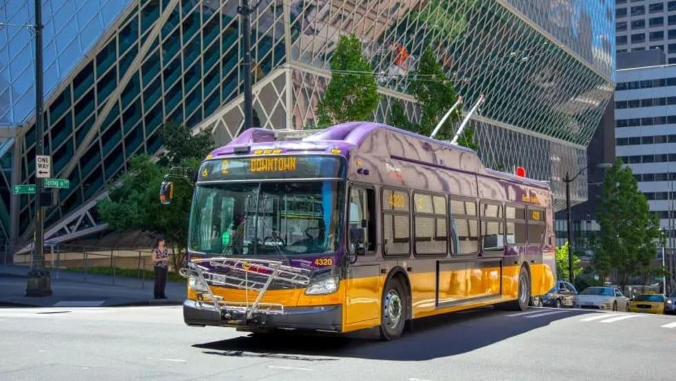 King County Metro bus.