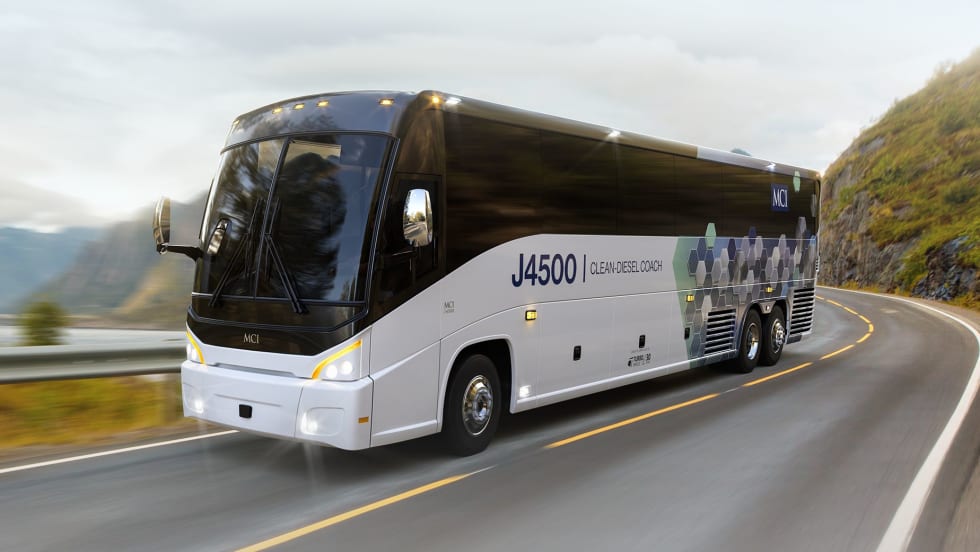 MCI J4500 motorcoach.