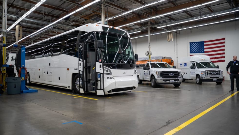 MCI Torrance, Calif., service center.