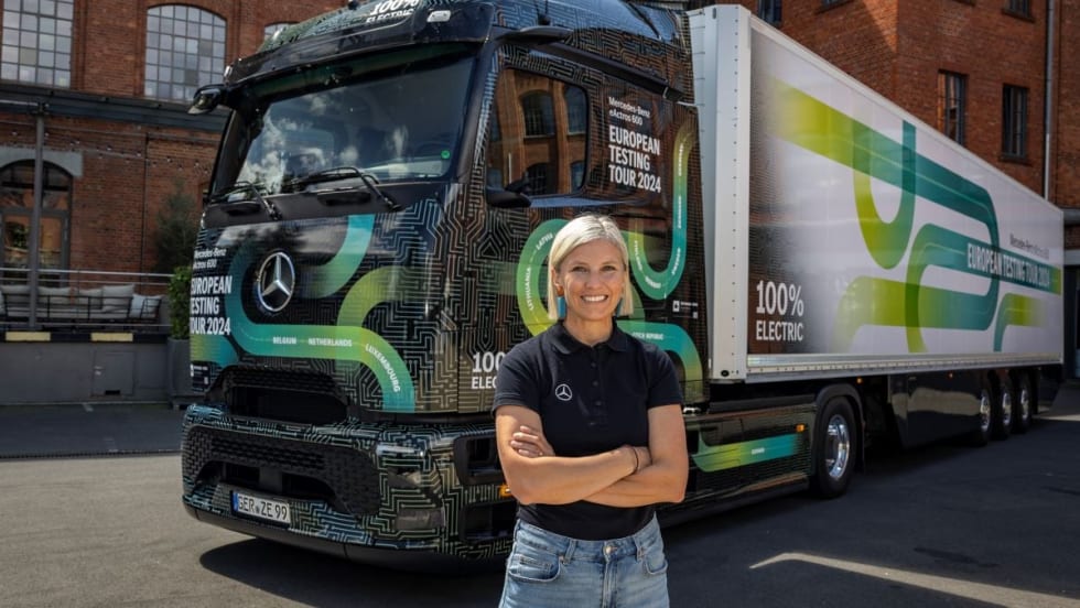 Karin Rådström, CEO Mercedes-Benz Trucks.