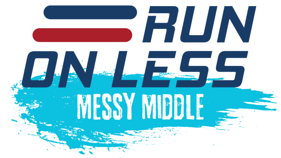 NACFE Messy Middle Run on Less logo.