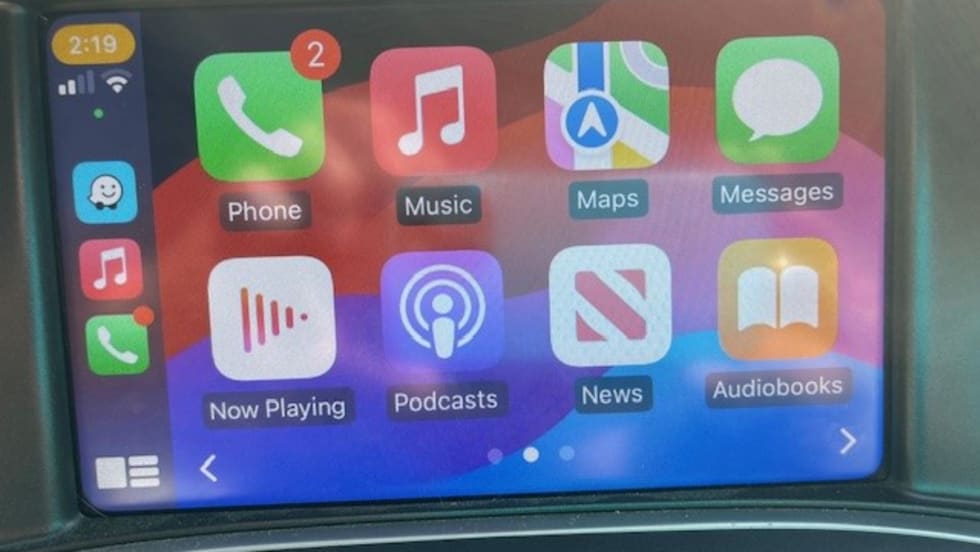 ApplePlay screen.