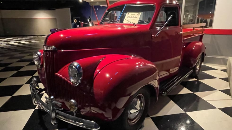 Armacost Museum - 1946 Studebaker pickup truck. 