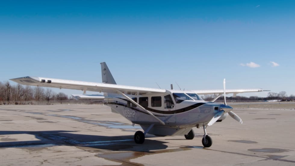 The OHSP Aviation Section deploys multiple aircraft, including a Gipps Aero GA-8 Airvan.[|CREDIT|]PHOTO: Ohio State Highway Patrol