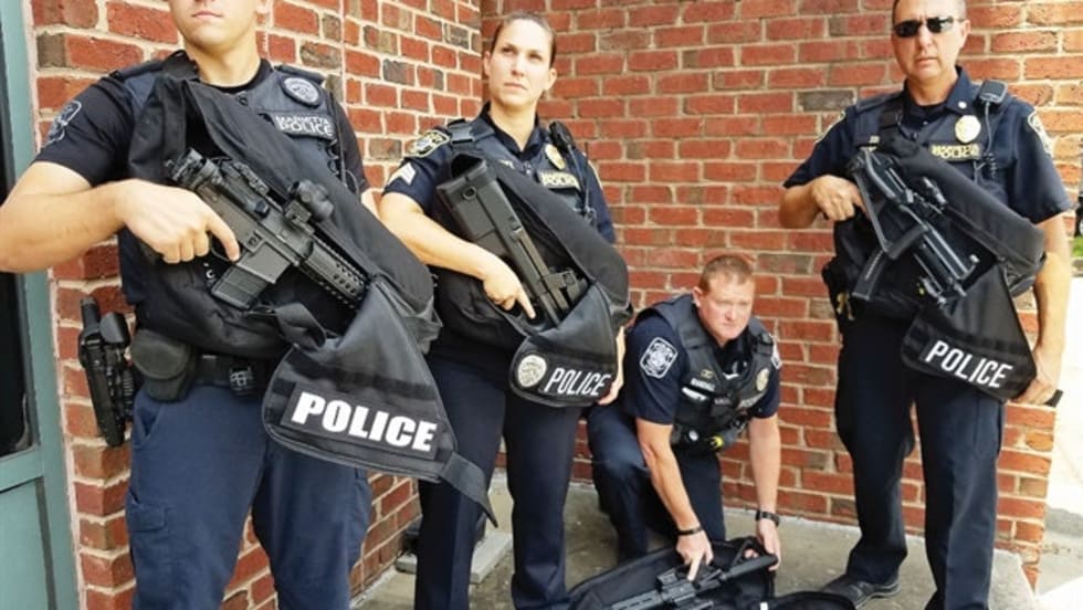 A wide variety of extremely effective long guns can be concealed in an easy-to-carry pack, including short-barreled rifles, carbines with folding stocks, and pistol caliber submachine guns and carbines. (Photo: Brian Marshall)