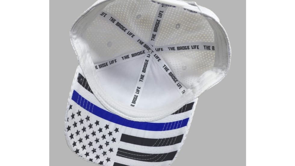 The Badge Life Thin Blue Line Flag Hat [|CREDIT|]Photo: The Badge Life
