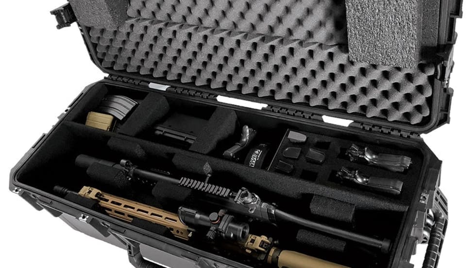 For gun-carrying made simple, the CaseCruzer Mini 2N2 GunPod is designed as the ideal handgun and rifle case. [|CREDIT|]Photo: CaseCruzer