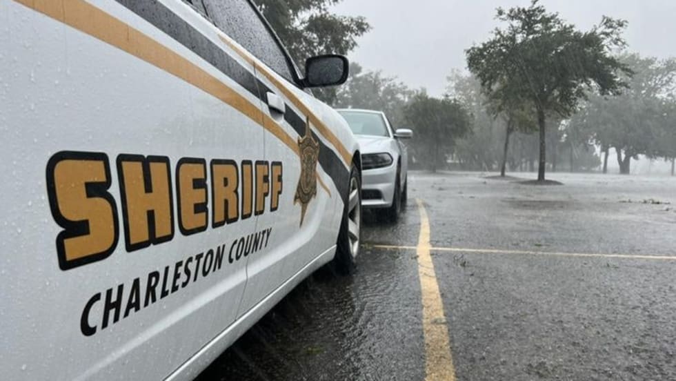 Deputies sheltered in place in advance of the hurricane’s possible arrival in Charleston County.[|CREDIT|]PHOTO: Charleston County Sheriff’s Office
