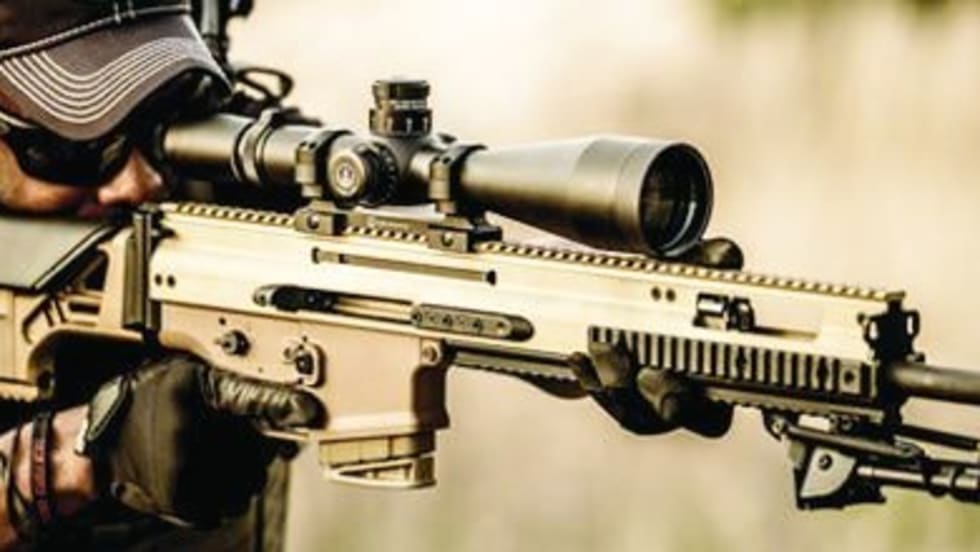 FN's SCAR 20S precision rifle. [|CREDIT|]Photo: FN